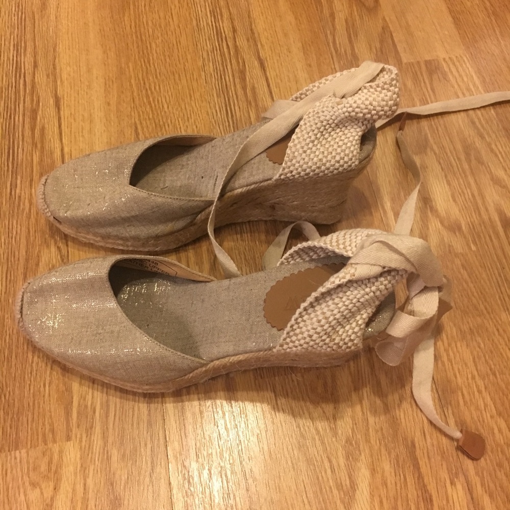 J. Crew espadrilles, size 10